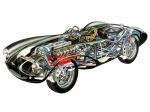 Aston Martin DB3 S (Open Headlights) 1953 года